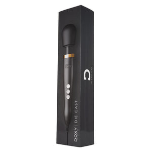 Doxy Die Cast Massager - Matte Black / 24k Gold