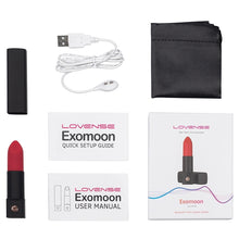 Load image into Gallery viewer, Exomoon Bluetooth Mini Lipstick Vibrator