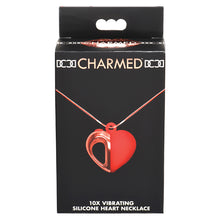 Load image into Gallery viewer, Vibrating Silicone Heart Necklace