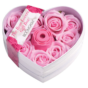 Sucking Rose Heart Box-Pink