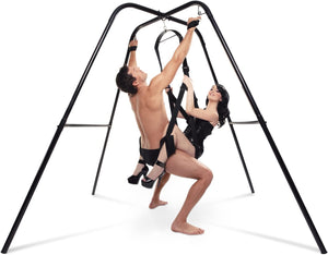 Fetish Fantasy Series Fantasy Swing Stand-Black