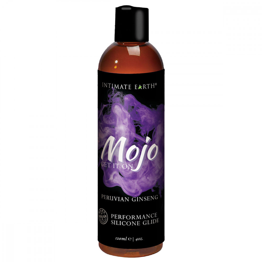 Intimate Earth Mojo Get It On Peruvian Ginseng Silicone Glide 4oz.