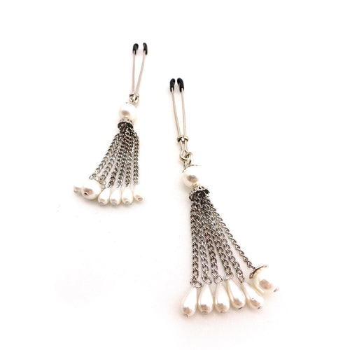 BIJOUX DE NIP PEARL TASSELS