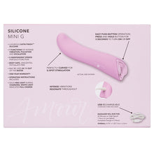 Load image into Gallery viewer, Amour Silicone Mini G-Pink