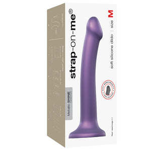 Strap On Me Mono Density Dildo Metallic