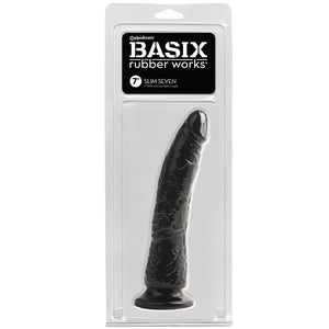 Basix Rubber Works Slim Dong With Suction Cup