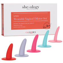 Load image into Gallery viewer, She-Ology 5 Piece Wearable Vaginal Dilator Set