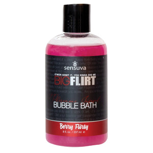 Sensuva Big Flirt Pheromone Bubble Bath 8oz