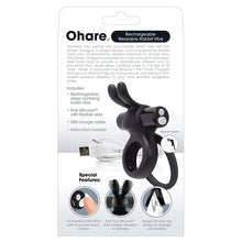 Load image into Gallery viewer, Ohare Rechargeable Wearable Rabbit-Black